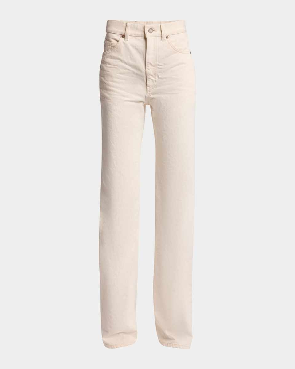 Straight Denim Pants